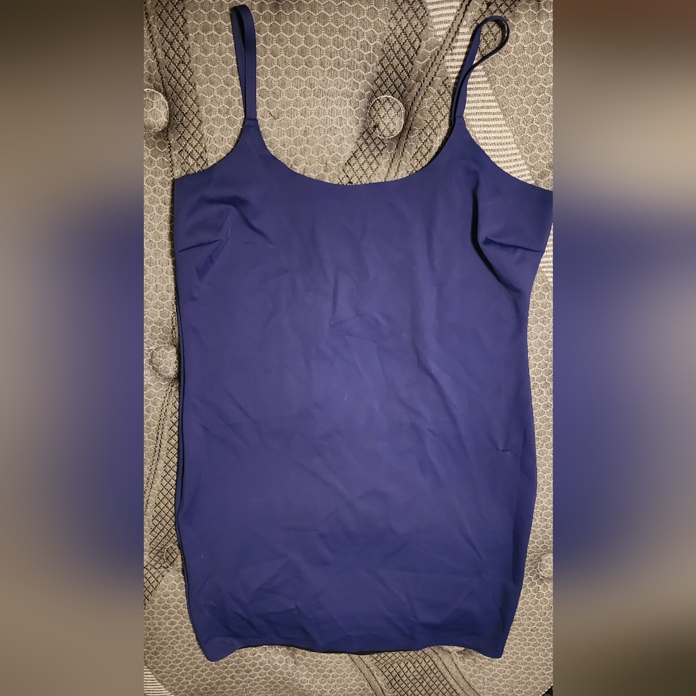 Parade Smoothing Slip Dress XL Blue Raspberry